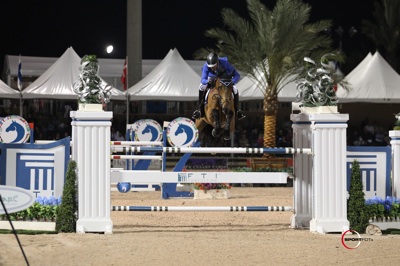 Alvaro de Miranda and AD Rahmannshof's Bogeno. Photo © Sportfot.