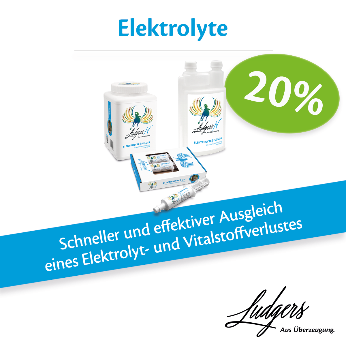Ludgers Elektrolyte Produkte - 20% Rabatt sichern! (Werbung ...
