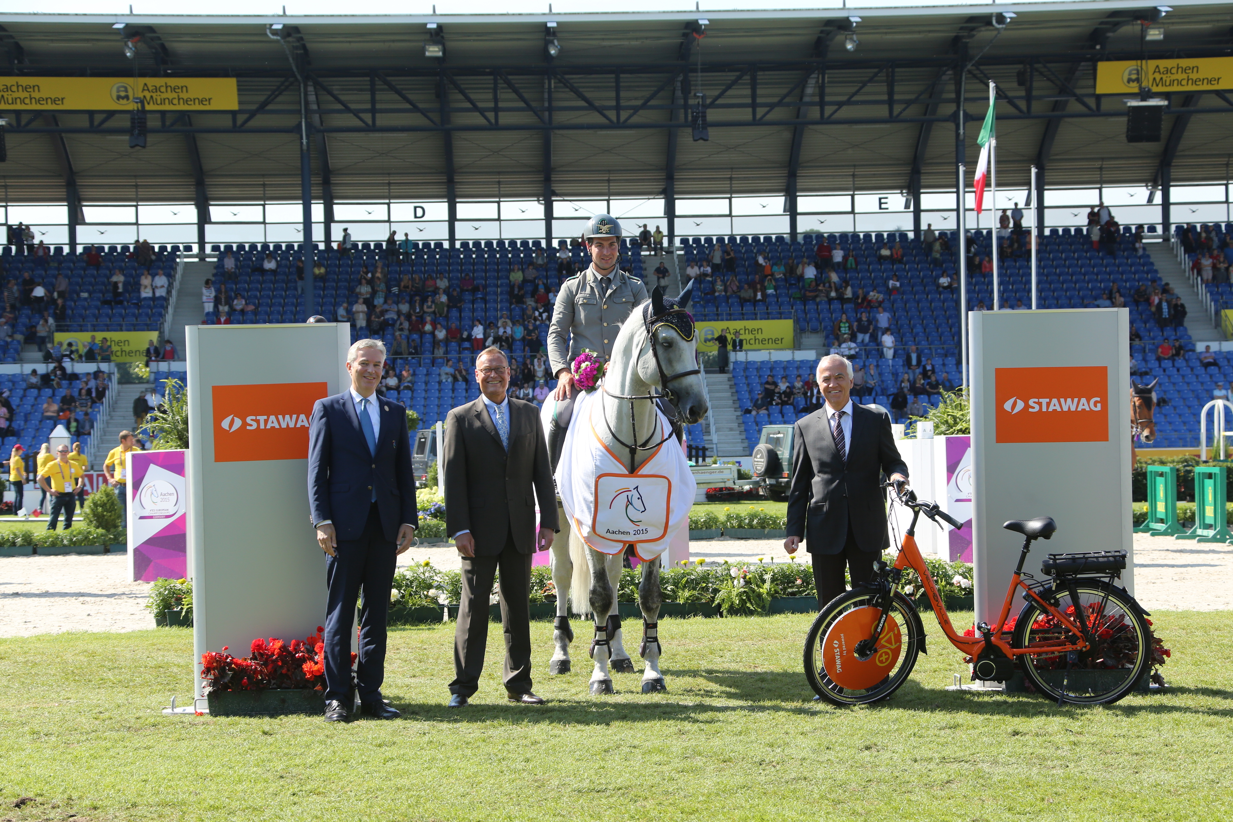 Aachen 2015 Italiener Gaudiano siegt im STAWAG Preis