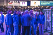 Foto: Die baden-württembergischen Vierkämpfer durften bei den Stuttgart German Masters einen Blick hinter die Kulissen werfen. - Fotograf: © TomsPic Foto: Die baden-württembergischen Vierkämpfer durften bei den Stuttgart German Masters einen Blick hinter die Kulissen werfen. - Fotograf: © TomsPic