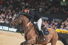 Foto: Lieselot Kooremans fiel ihrem Elando van de Roshoeve dankbar um den Hals - Fotograf: © TomsPic Foto: Lieselot Kooremans fiel ihrem Elando van de Roshoeve dankbar um den Hals - Fotograf: © TomsPic