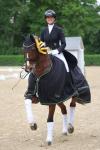 Foto: Leonie Laier sicherte sich in Böblingen mit Dein Freund ihren ersten Sieg in einem "langen" Grand Prix. - Fotograf: © D. Matthaes