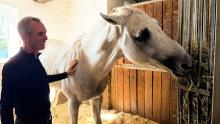 Foto: Kai Ligges mit dem Hengst Cornet Obolensky - Fotograf: WDR Foto: Kai Ligges mit dem Hengst Cornet Obolensky - Fotograf: WDR