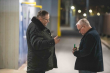 Foto: FEI-Chefsteward Michael Wassmann findet im Gespräch mit Roland Kern klare Worte Fotograf: © TomsPic