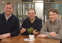 Foto: In den Rassebeirat gewählt: Christian Wittlinger, Christian Harscher und Walter Maucher - Fotograf: © Kern