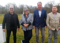 Foto: Das nordbadische Pferdesport-Präsidium (v.l.) Ole Gunzenhäuser, Nadja Weißbrod, Andreas Lachemann und Ralf Zinsmeister - Fotograf: © Kern