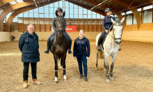 Foto: Beim RFV Ludwigsburg fand ein Lehrgang mit Hannes Müller und Andrea Müller-Koslik statt. - Fotograf: © RFV Ludwigsburg