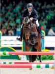 Foto: Diamant de Casall unter Richard Vogel beim CSI5* in Basel - Fotograf: Sportfoto Lafrentz