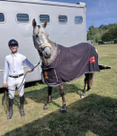 Foto: Carlota One setzte sich unter dem Sattel von Marvin Frey bei der PSA-Qualifikation in Marbach durch. - Fotograf: © privat