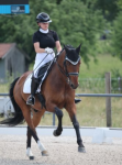 Foto: Clara Erkens auf dem Weg zum ersten S-Sieg - Fotograf: © D. Matthaes