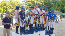 Foto: Gold für Baden-Württemberg, links Landestrainer Wolfgang Arnold - Fotograf: © Kern Foto: Gold für Baden-Württemberg, links Landestrainer Wolfgang Arnold - Fotograf: © Kern