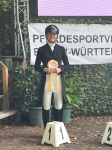 Foto: Louisa Reisch siegte mit Bandol in der ersten Wertungsprüfung der Jungen Reiter. - Fotograf: © privat Foto: Louisa Reisch siegte mit Bandol in der ersten Wertungsprüfung der Jungen Reiter. - Fotograf: © privat