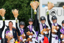 Foto: Clara Kohoutek hatte mit dem deutschen Team zum Auftakt der Europameisterschaften Gold gewonnen. - Fotograf: © FEI/Lukasz Kowalski Foto: Clara Kohoutek hatte mit dem deutschen Team zum Auftakt der Europameisterschaften Gold gewonnen. - Fotograf: © FEI/Lukasz Kowalski