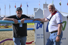 Foto: Top-Team für den Aachener WM-Parcours: Markus Roll und Martin Nepper - Fotograf: © Michael Rufler Foto: Top-Team für den Aachener WM-Parcours: Markus Roll und Martin Nepper - Fotograf: © Michael Rufler