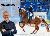 Foto: Katharina Hemmer und Denoix PCH OLD bei der Weltmeisterschaft Dressur in Aachen - Fotograf: sportfotos-lafrentz.de 