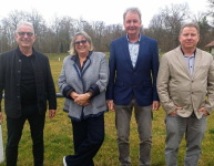 Foto: Den Vereinen zugewandt: Das Präsidium des Pferdesportverbandes Nordbaden. - Fotograf: © Kern