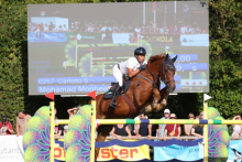 Foto: Maurice Alshehab und Carlotto siegen auch im Großen Preis von Bietigheim-Bissingen. - Fotograf: © D. Matthaes