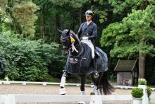 Foto: Felix Kneese gewann mit seinem Double Check die erste Wertung in der Großen Dressur-Tour beim 75. Landesturnier in Bad Segeberg - Fotograf: RathmannVerlag/Malina Blunck Foto: Felix Kneese gewann mit seinem Double Check die erste Wertung in der Großen Dressur-Tour beim 75. Landesturnier in Bad Segeberg - Fotograf: RathmannVerlag/Malina Blunck