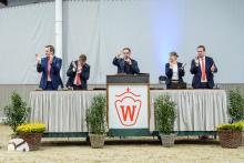 Foto: Standing Ovations gab es für den Verkauf der Siegerhengste