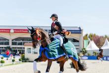 Foto: Dressursport vor großer Kulisse im Stadion auf dem Hof Kasselmann: Zuletzt setzten die Weltranglistenersten Cathrine Laudrup-Dufour und Mount St John Freestyle hier eine neue Bestmarke - Fotograf: © Pferdefotografie Stefan Lafrentz 