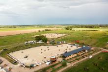 Foto: Das Turniergelände aus der Vogelperspektive - Fotograf: Baborówko Equestrian Festival Foto: Das Turniergelände aus der Vogelperspektive - Fotograf: Baborówko Equestrian Festival
