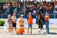 Foto: Der Weltmeister Odi Murona und Tessa Kole - Fotograf: Lafrentz