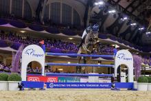 Foto: Elisabeth Meyer und Let It Shine gewinnen den Fraport Preis - Championat von Frankfurt - Fotograf: sportfotos-lafrentz.de