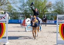 Foto: Initiator Jörg Naeve - mit Benur du Romet - startet oft auch selbst beim CSE Ehlersdorf - Fotograf: CB