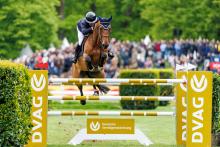 Foto: "Ein besonderes Pferd" so Cian O´Connor (IRL) über Genghis Khan - Fotograf:sportfotos-lafrentz.de