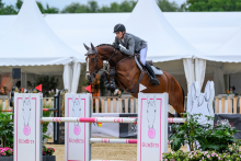 Foto: Oberon mit James Conners Smyth war im vergangenen Jahr „Youngster oft the Year“ und Dritter im Finale der Sechsjährigen. -Fotograf: © Equitaris
