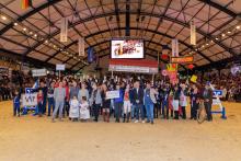 Foto: Der RuFV Bad Segeberg nahm 2025 zum ersten Mal teil und konnte mit seiner Choreographie "Tatort Segeberg - Mord auf dem Landesturnier” auf Anhieb den ersten Platz holen - Fotograf: sportfotos-lafrentz.de Foto: Der RuFV Bad Segeberg nahm 2025 zum ersten Mal teil und konnte mit seiner Choreographie "Tatort Segeberg - Mord auf dem Landesturnier” auf Anhieb den ersten Platz holen - Fotograf: sportfotos-lafrentz.de
