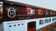 Foto: Die Hengststation Maas J. Hell in Klein Offenseth ist am 6. Dezember Schauplatz eines Freispring-Wettbewerbs und einer Podiumsdiskussion - Fotograf: D. Danczyk