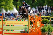 Foto: Junger Ire flitzt Weltelite davon: Tom Wachmann (IRL) gewinnt mit Obora's Laura - Fotograf:sportfotos-lafrentz.de