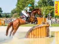 Foto: Andrew Hoy und sein Pferd Vassily auf der Geländestrecke in Aachen - Fotograf: ALRV/Arnd Bronkhorst Foto: Andrew Hoy und sein Pferd Vassily auf der Geländestrecke in Aachen - Fotograf: ALRV/Arnd Bronkhorst