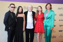 Foto: Hermann Bühlbecker und Stefanie Peters begrüßten die vielen prominenten Gäste in Aachen (v.l.n.r): Ed Westwick, Amy Jackson, Hermann Bühlbecker, Anna Hiltrop und Stefanie Peters - Fotograf: ALRV/Andreas Steindl Foto: Hermann Bühlbecker und Stefanie Peters begrüßten die vielen prominenten Gäste in Aachen (v.l.n.r): Ed Westwick, Amy Jackson, Hermann Bühlbecker, Anna Hiltrop und Stefanie Peters - Fotograf: ALRV/Andreas Steindl