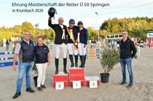 Foto: Siegerehrung in Krumbach - Fotograf: Dr. Bernd Mattiske