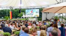 Foto: Sport und Unterhaltung auf dem Eventplatz - Fotograf: RI Foto: Sport und Unterhaltung auf dem Eventplatz - Fotograf: RI Foto:RI