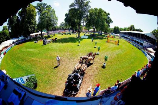 Foto: Der Schlosspark ruft zu Pfingsten – und die Reiterszene feiert ein großes Meeting - Fotograf: WRFC-Toffi