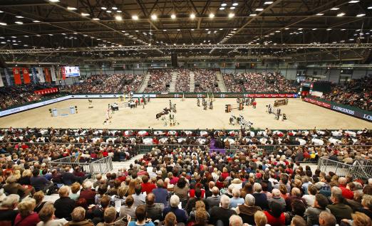 Foto: Weltklasse-Pferdesport bei der PARTNER PFERD in der Leipziger Messe - Fotograf: Thomas Hellmann