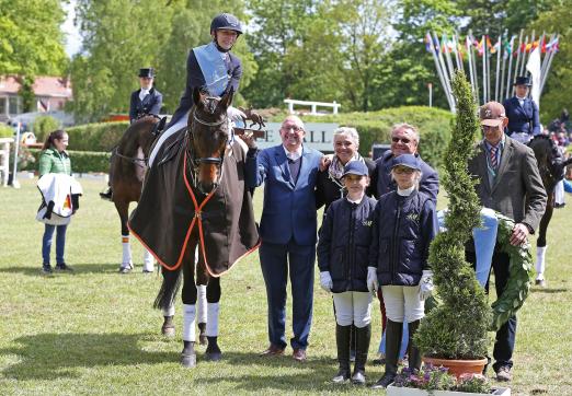 Foto: Anabel Balkenhol (Rosendahl-Osterwick), Derby-Siegerin 2015 - Fotograf: Sportfotos-Lafrentz.de