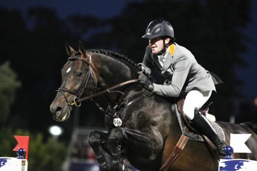 Foto: Gewinner Philipp Weishaupt mit Leoville - Fotograf: Sportfot/GCT