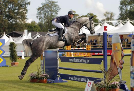 Foto: Michael Jung mit Sportsmann S beim CHI Donaueschingen - Fotograf: sportfotos-lafrentz.de