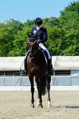 Foto: Michaela Iglhauser brachte Österreich im CCI2* mit Heraldik's Heart an die Spitze - Fotograf: Mag.(FH) Helmut Harringer - speedlight.at