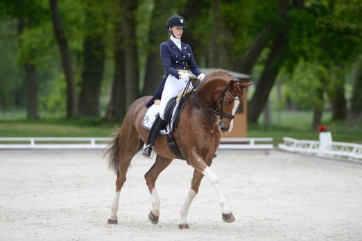 Foto: Kathleen Keller mit Lord - Fotograf: Karl-Heinz Frieler 