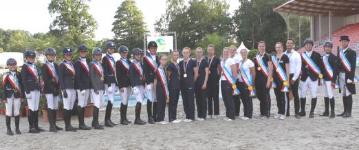 Foto: Sie sind Landesmeister des Jahres 2018 und somit Titelverteidiger 2019 - Fotograf: Jutta Wego