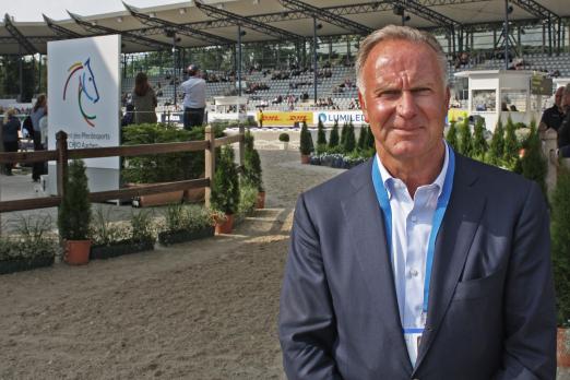 Foto: Karl-Heinz Rummenigge beim CHIO Aachen 2016 . Fotograf: CHIO Aachen