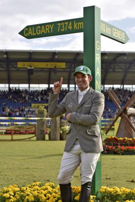 Foto: Philipp Weishaupt, winner of the "Rolex Grand Prix" at the CHIO Aachen 2016 - Fotograf: Rolex Grand Slam of Show Jumping/Kit Houghton