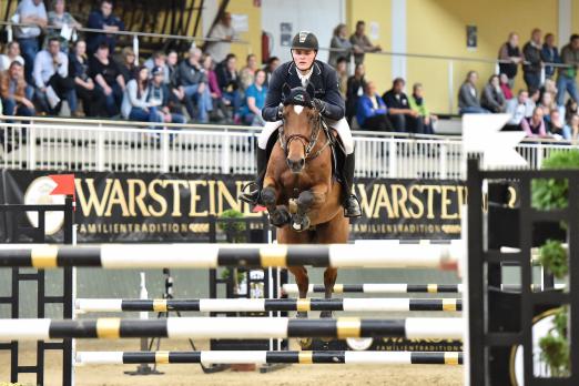 Foto: Titelverteidiger im Großen Preis der Warsteiner Brauerei ist Maurice Tebbel aus Emsbüren - Fotograf: Karl-Heinz Frieler