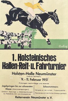 Foto: Das erste Turnierplakat von 1951 - Fotograf: Veranstalter 
