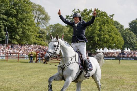 Foto: Gilbert Tillmann und das Derby sind eine spezielle Geschichte, 2017 und 2018 wurde er mit Claus Dieter jeweils Zweiter - Fotograf: Sportfotos-Lafrentz